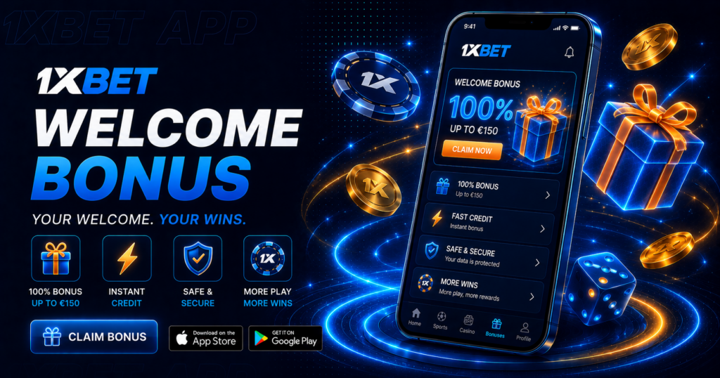 1xBet welcome bonuses